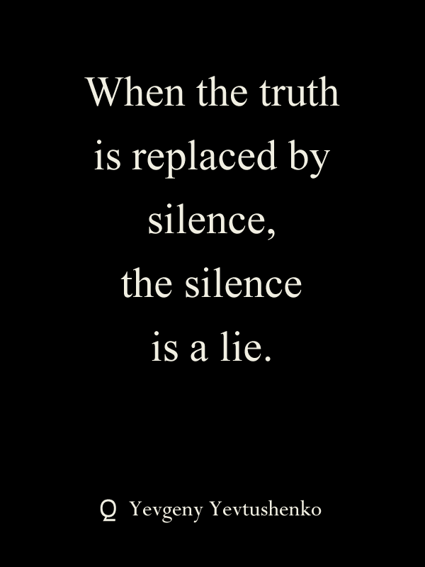 silence